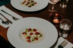 Miss Julie Plate of food